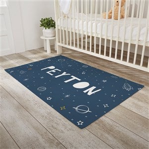 Space Personalized Nursery Area Rug - 30x48 - 30379-S