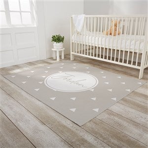 Simple & Sweet Personalized Nursery Area Rug - 48x60 - 30384-M