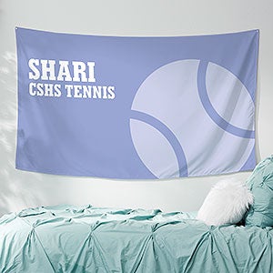 Tennis Personalized 35x60 Wall Tapestry - 30410