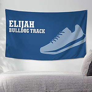 Track & Field Personalized 35x60 Wall Tapestry - 30412