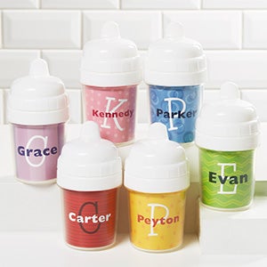 Personalized Pink Snack Cup - Just Me Design