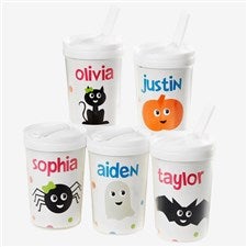 Halloween Character  Personalized Toddler 8oz. Sippy Cup - 30442