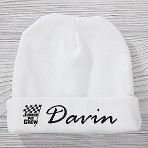 Pit Crew Team Personalized Baby Hat - 30526
