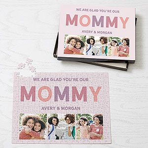Glad Youre Our Mom Personalized Photo Puzzle - 252 Pc - 30660-252H