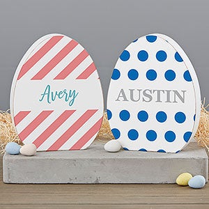 Create Your Own Egg Personalized Wooden Easter Egg Decoration - 30742-E
