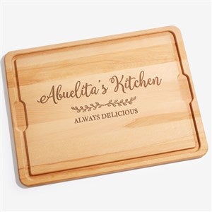 Recipe for a Special Grandma Personalized Maple Cutting Board - 18x24 - 30750-XXL