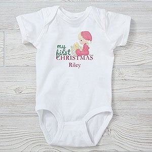 Precious Moments Personalized Christmas Baby Bodysuit - 30774-CBB
