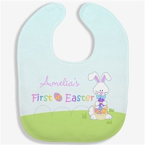 Babys First Easter Personalized Baby Bib - 30777-B