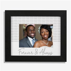 Family Names Personalized Horizontal Framed Print - 8x10 - 30804H-8x10
