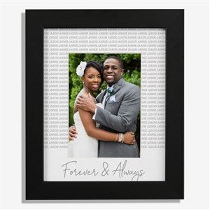 Family Names Personalized Vertical Framed Print - 8x10 - 30804V-8x10
