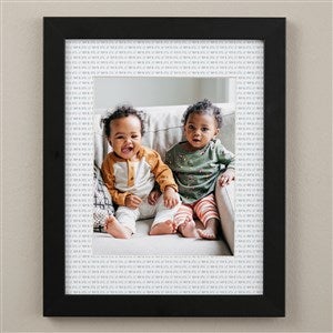 Write Your Own Personalized Matted Frame - 11x14 Vertical - 30805V-11x14