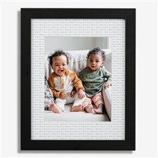 Write Your Own Personalized Matted Frame - 11x14 Vertical - 30805V-11x14