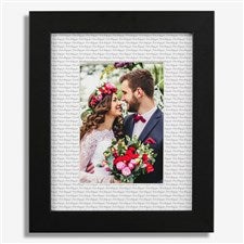 Write Your Own Personalized Matted Frame- 8x10 Vertical - 30805V-8x10