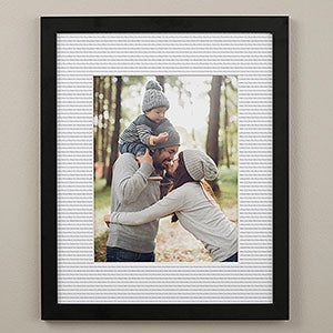 Write Your Own Personalized Matted Frame - 16x20 Vertical - 30805V-16x20