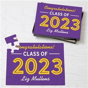 Graduating Class Of Personalized Puzzle- 25 Pieces - 30846-25