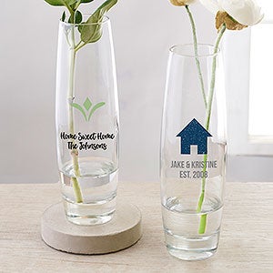 Choose Your Icon Personalized Printed Bud Vase - 30894
