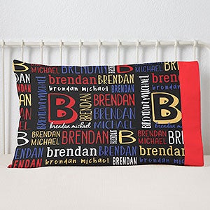 Bright Name Personalized 20" x 40" King Pillowcase - 30918-K