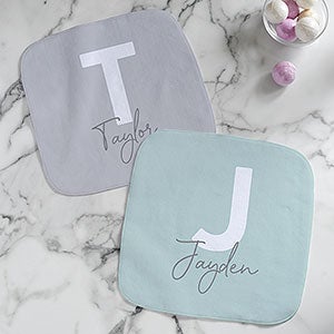 Simple and Sweet Personalized Washcloth - 30961