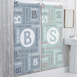 Youthful Name Personalized 30x60 Bath Towel - 30976