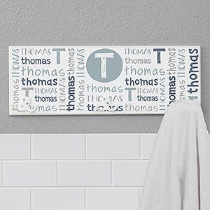 Youthful Name Personalized Towel Hook - 30992