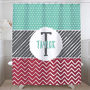 Yours Truly Personalized Shower Curtain - 30993