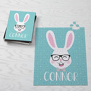 Build Your Own Boy Bunny Personalized Easter Puzzles - 500 Pieces - 31028-500