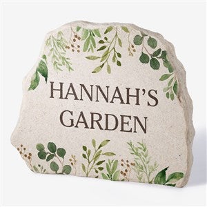 Laurel Message Personalized Standing Garden Stone - 31125