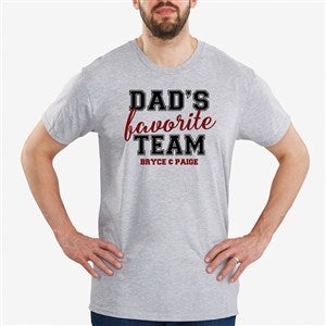 Dads Favorite Team Personalized Hanes® Adult T-Shirt - 31157-AT