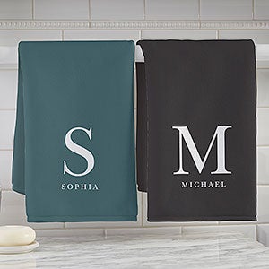 Chic Monogram Personalized Hand Towel - 31164