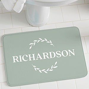 Laurel Initial Personalized Foam Bath Mat - 31175