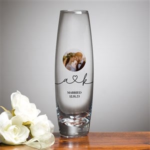 Drawn Together By Love Photo Personalized Printed Bud Vase - 31273