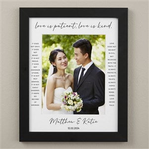 Love Is Patient Personalized Vertical Matted Frame - 11x14 - 31316V-11x14