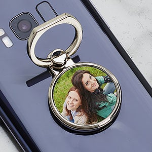 Personalized Photo Phone Ring Holder & Stand - 31348