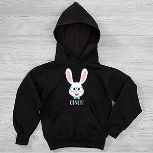 Build Your Own Boy Bunny Personalized Easter Hanes® Kids Hooded Sweatshirt - 31354-YHS