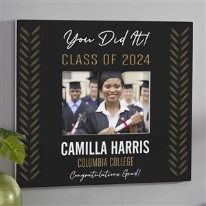 All About The Grad Personalized Frame 5x7 Horizontal Wall - 31370-WH