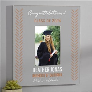 All About The Grad Personalized Frame- 5x7 Vertical Wall - 31370-WV