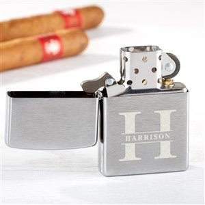 Zippo® Lavish Last Name Personalized Windproof Lighter - 31380