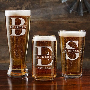 Personalized Engraved Pilsner Beer Glass - Custom Design To Your Specifications 3 thumbnail image