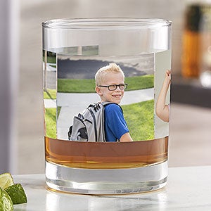 Photo Collage Personalized Whiskey Glass - 31392