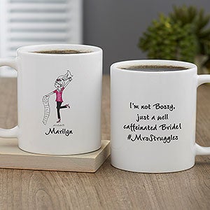 Busy Bride philoSophies® Personalized Coffee Mug 11 oz.- White - 31450-S