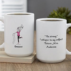 Busy Bride philoSophies® Personalized Coffee Mug 15 oz.- White - 31450-L