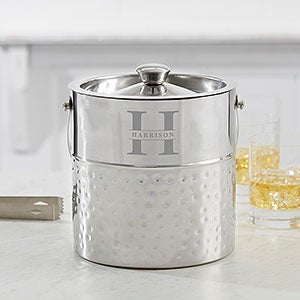 Lavish Last Name Personalized Ice Bucket - 31486