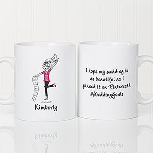 Busy Bride philoSophies® Personalized 30oz. Oversized Coffee Mug - 31488