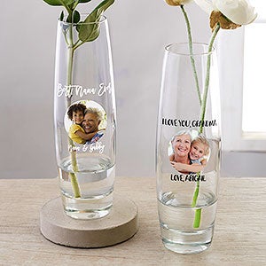 Photo Message for Grandma Personalized Printed Bud Vase - 31577