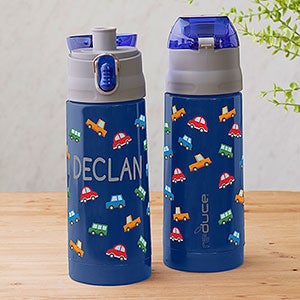 Cars Personalized 13oz Reduce Frostee Water Bottle - Blue - 31583-B