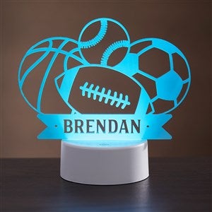 Sports Balls Personalized LED Sign - 31599