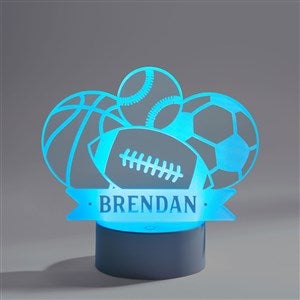 Sports Balls Personalized LED Sign - 31599