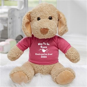 Congrats! Grad Personalized Plush Dog - 31722