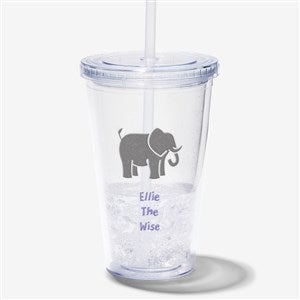 Choose your Icon Personalized 17 oz. Animal Acrylic Insulated Tumbler For Kids - 31759