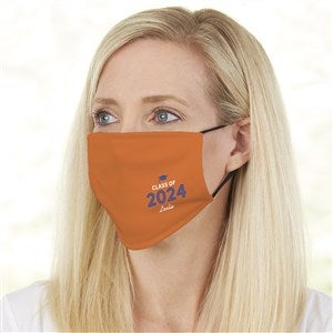 Graduating Class Of Personalized Adult Deluxe Face Mask with Filter - 31950